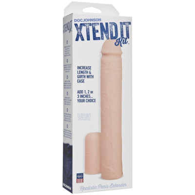 Насадка на член Doc Johnson Xtend It Kit White