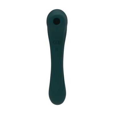 Вібратор та вакуумний кліторальний стимулятор Alive New Midnight Quiver Teal