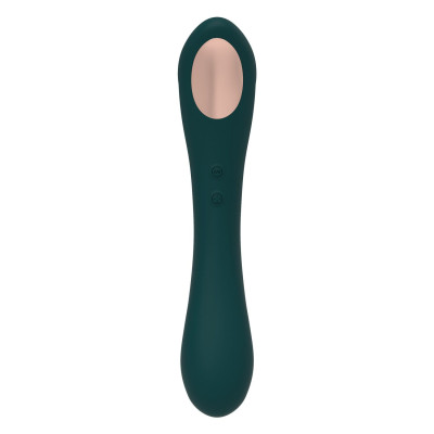 Вібратор та вакуумний кліторальний стимулятор Alive New Midnight Quiver Teal