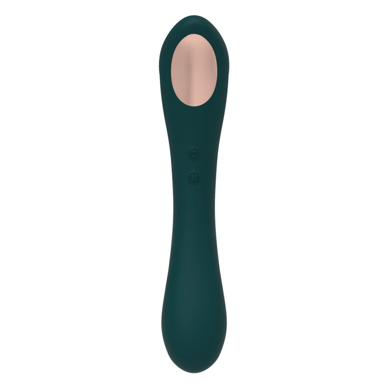 Вібратор та вакуумний кліторальний стимулятор Alive New Midnight Quiver Teal