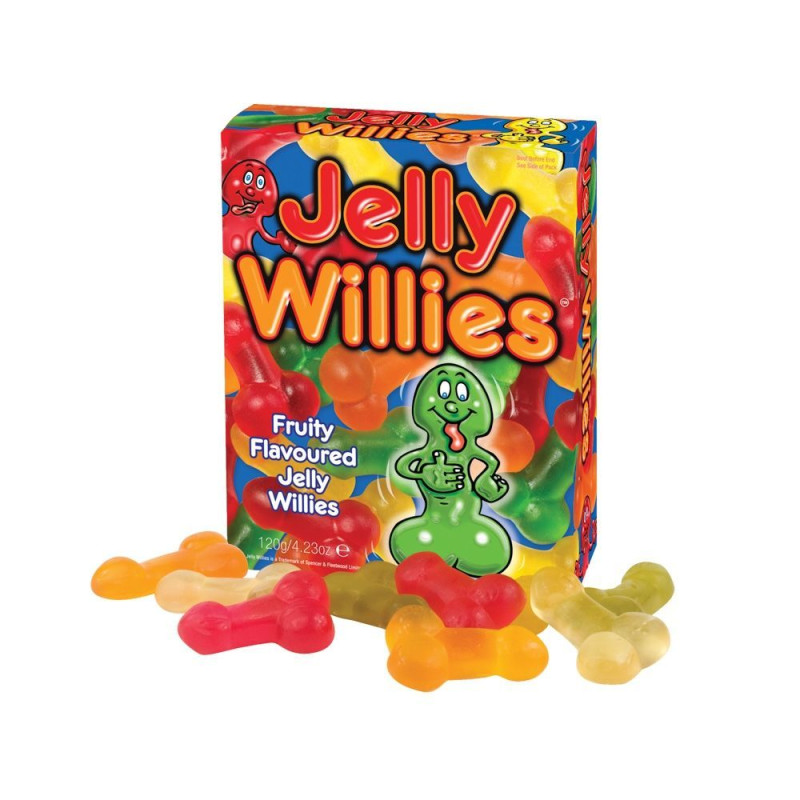 Желейні цукерки у вигляді пеніса Jelly Willies (120 гр)