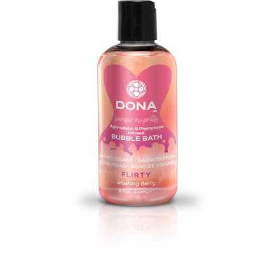 Піна для ванни Dona Bubble Bath - Flirty Blushing Berry з афродизіаками і феромонами