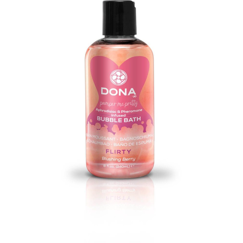 Піна для ванни Dona Bubble Bath - Flirty Blushing Berry з афродизіаками і феромонами