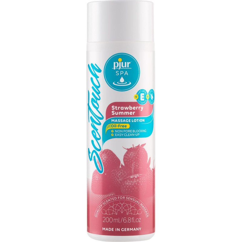 Масажний лосьйон Pjur SPA Scentouch - Полуниця 200 мл