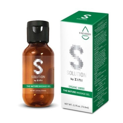 Масажний гель Zini Solution - The Nature Massage Gel (70 мл) органічний з комплексом Blue Complex