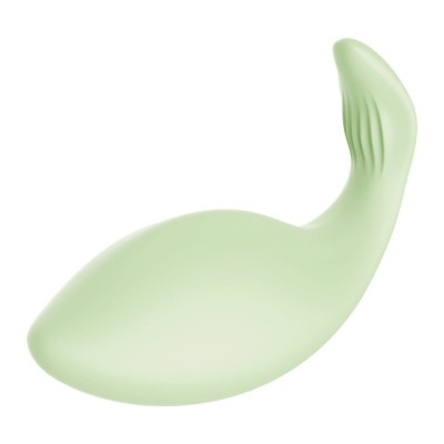 Смарт вібратор-яєйце Leten Elf Baby Green зі стимулятором клітора, 2 мотора
