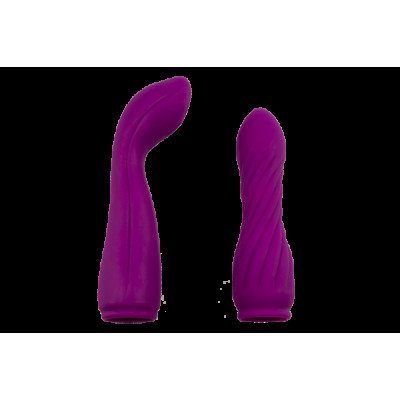 Насадки для двостороннього вібратора Adrien Lastic AD-2X - Vaginal set