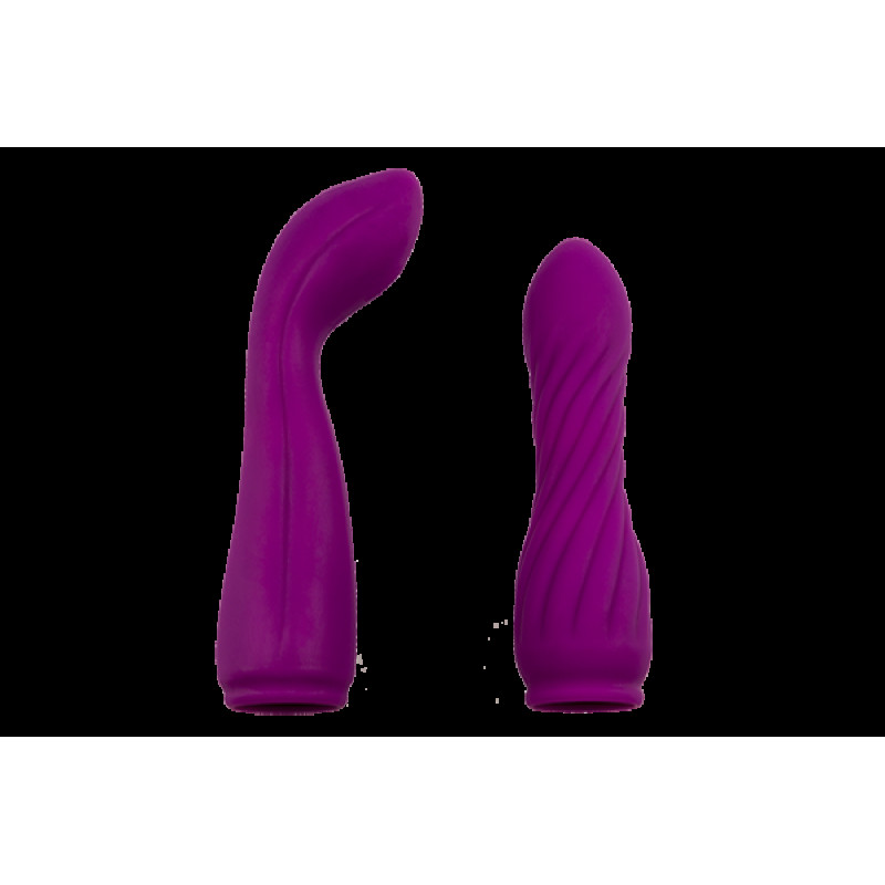Насадки для двостороннього вібратора Adrien Lastic AD-2X - Vaginal set