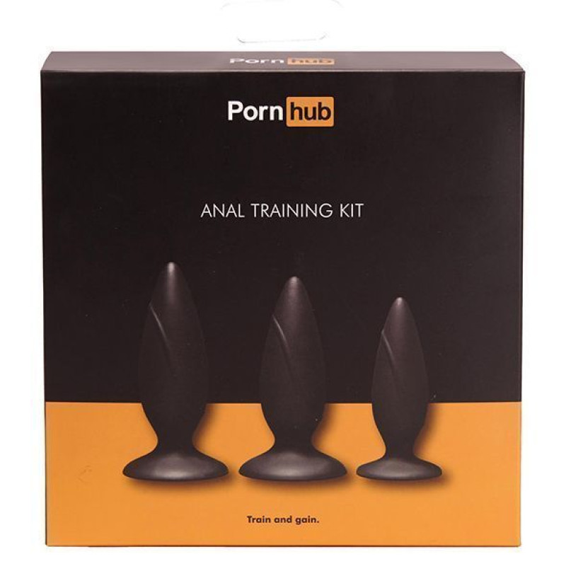 Набір анальних пробок Pornhub Anal Training Kit (зіпсована упаковка)
