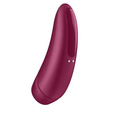 Вакуумний кліторальний стимулятор Satisfyer Curvy 1+ Rose Red (пом'ята упаковка)