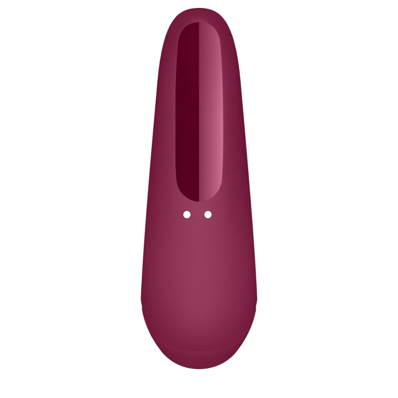 Вакуумний кліторальний стимулятор Satisfyer Curvy 1+ Rose Red (пом'ята упаковка)