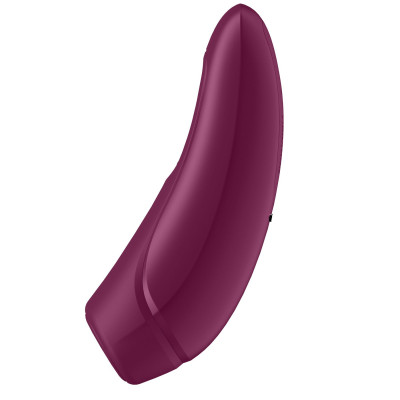 Вакуумний кліторальний стимулятор Satisfyer Curvy 1+ Rose Red (пом'ята упаковка)
