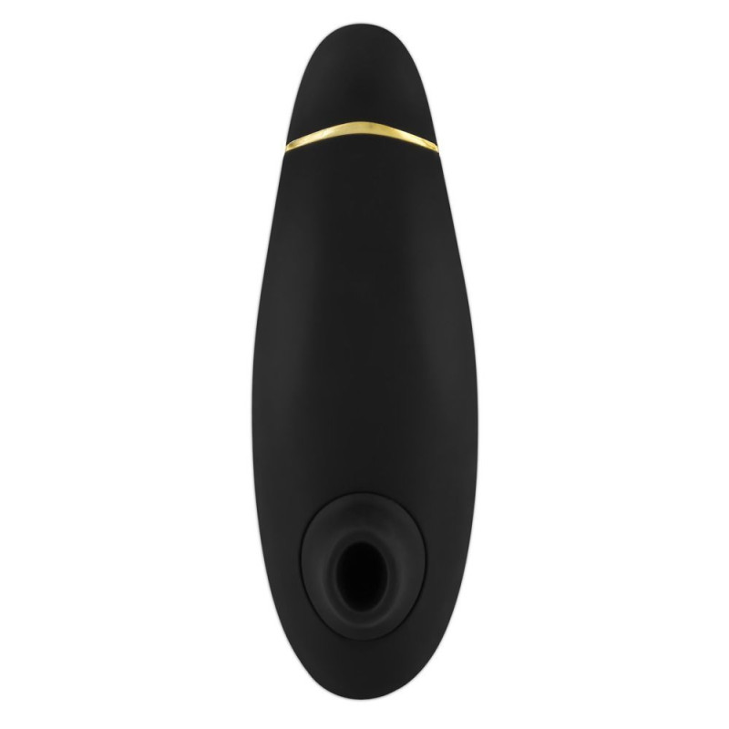 Вакуумний кліторальний стимулятор Womanizer Premium, чорний