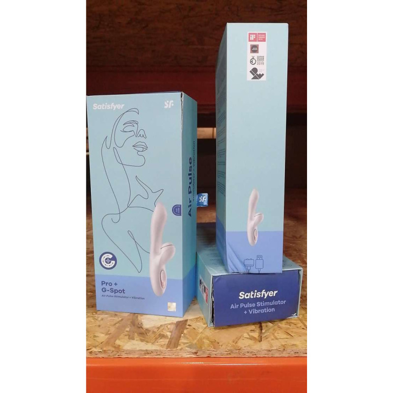 Вакуумний вібратор-кролик Satisfyer Pro Plus G-Spot Rabbit (пом'ята упаковка)