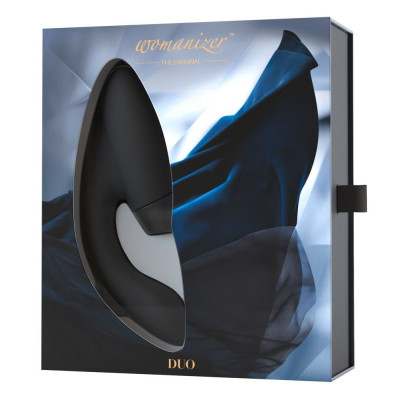 Вакуумний кліторальний стимулятор Womanizer Duo Black