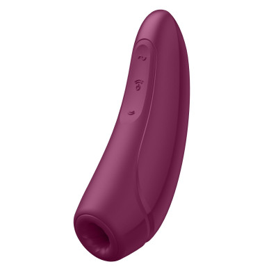 Вакуумний кліторальний стимулятор Satisfyer Curvy 1+ Rose Red (пом'ята упаковка)
