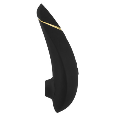 Вакуумний кліторальний стимулятор Womanizer Premium, чорний