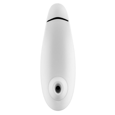 Вакуумний кліторальний стимулятор Womanizer Premium, білий