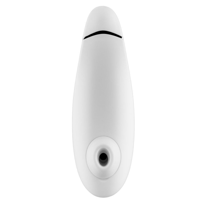 Вакуумний кліторальний стимулятор Womanizer Premium, білий