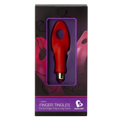 Вібратор на палець Rocks Off Finger Tingles 7 Red