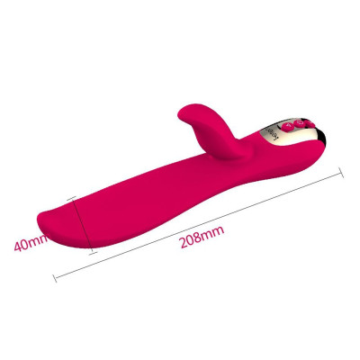 Хвильовий вібратор з підігрівом Leten Tongue Wave Vibrator, м'який кінчик, хвильової масаж