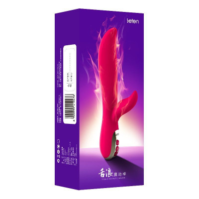 Хвильовий вібратор з підігрівом Leten Tongue Wave Vibrator, м'який кінчик, хвильової масаж