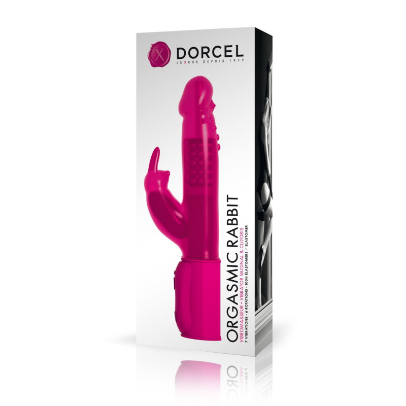 Вібратор-кролик Dorcel Orgasmic Rabbit Pink (пом'ята упаковка)