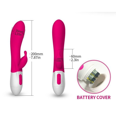 Вібратор з підігрівом Leten Female Vibrator (AAA 3.0V)