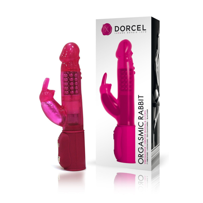 Вібратор-кролик Dorcel Orgasmic Rabbit Pink (пом'ята упаковка)