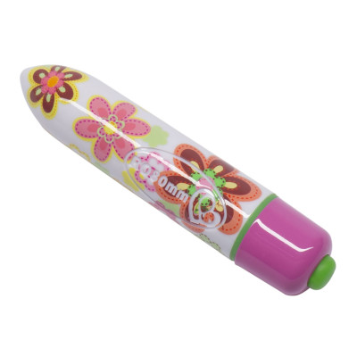 Вібратор Rocks Off Coloured 7 Speed ​​RO-80mm Flower Print