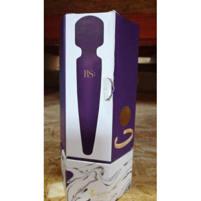Вібромасажер Rianne S: Bella Mini Body Wand Purple (пом'ята упаковка)