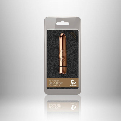 Вібропуля Rocks Off RO-90mm Shoot to Thrill 10 Speed ​​ROSE Gold
