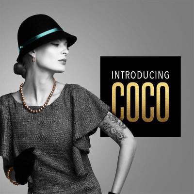 Вібропуля Rocks Off CoCo Rose Gold ребриста