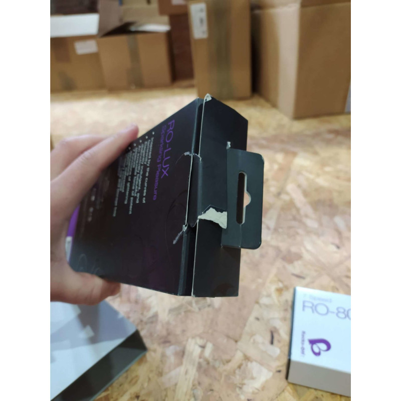 Вібратор Rocks Off RO-Lux Sparkling Purple (надрив на упаковці)