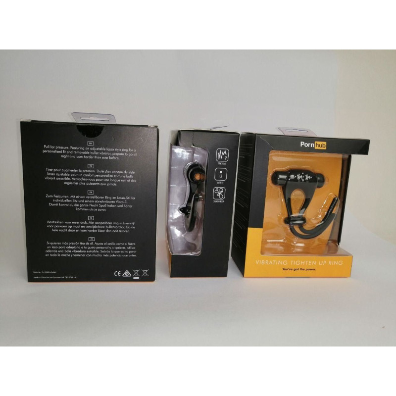 Віброкільце-ласо Pornhub Vibrating Tighten Up Ring (незначні дефекти пакування)