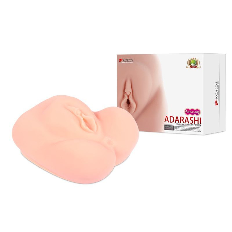 Мастурбатор вагіна двошаровий Kokos Adarashi -3 DL