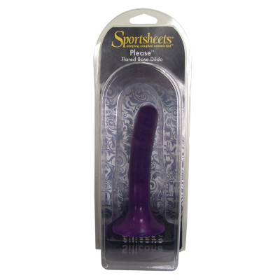 Насадка для стапона Sportsheets Silicone Dildo Please для новачків, діаметр 2см