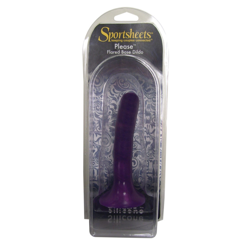 Насадка для стапона Sportsheets Silicone Dildo Please для новачків, діаметр 2см