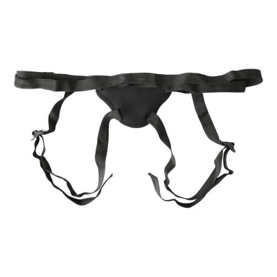 Труси для страпона Sportsheets - Entry Level Strap-On Waterproof Black, можна в душі або ванні