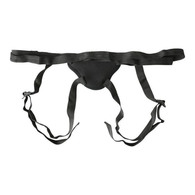 Труси для страпона Sportsheets - Entry Level Strap-On Waterproof Black, можна в душі або ванні