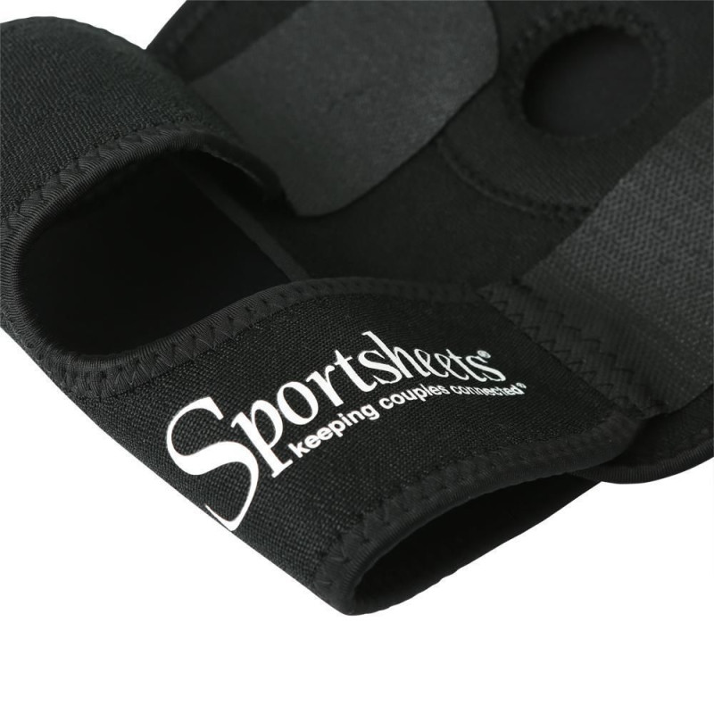 Ремінь на стегно для страпона Sportsheets Thigh Strap-On, на липучці, можна на подушку, обсяг 55см
