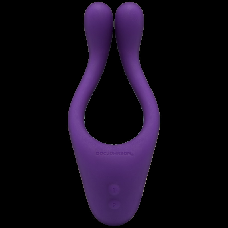 Вібратор для пар Doc Johnson Tryst Purple