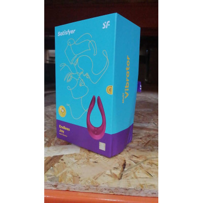 Вібратор для пар Satisfyer Endless Joy (Berry) (пом'ята упаковка)