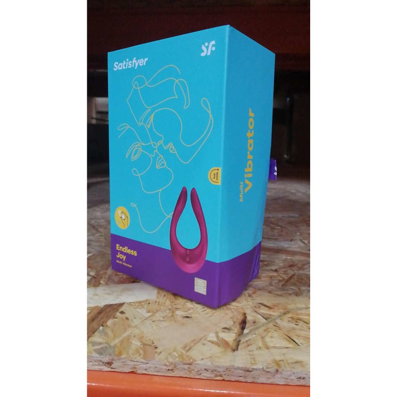 Вібратор для пар Satisfyer Endless Joy (Berry) (пом'ята упаковка)