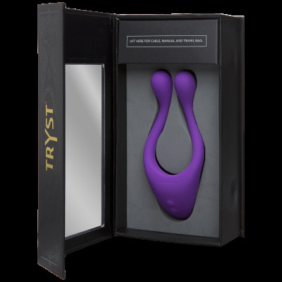 Вібратор для пар Doc Johnson Tryst Purple