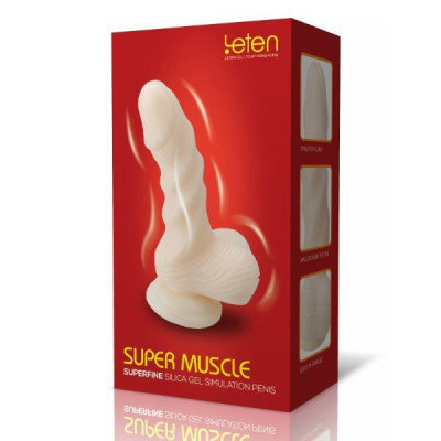 Фалоімітатор Leten Super Muscle Small (12,5 см)