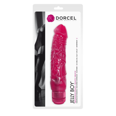 Фалоімітатор вібратор Dorcel Jelly Boy (дефект упаковка)