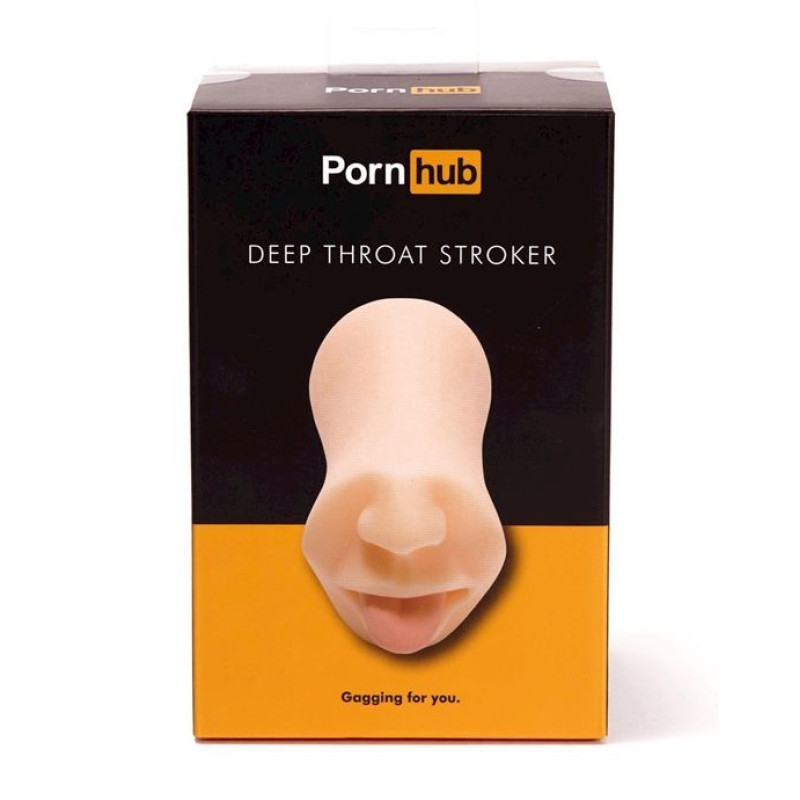 Мастурбатор ротик Pornhub Deep Throat Stroker з язичком