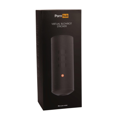 Інтерактивний мастурбатор Pornhub Virtual Blowbot Stroker, 9 вібромоторів, теледільдоніка