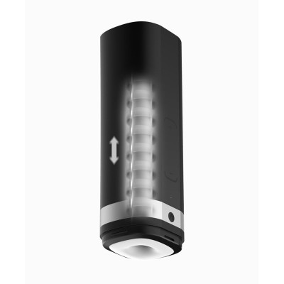 Мастурбатор Kiiroo Onyx 2 Lisa Ann, 10 стискаючих кілець, не треба рухати, теледільдоніка